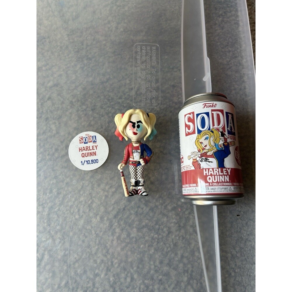 FUNKO SODA VINYL FIGURE SUICIDE SQUAD HARLEY QUINN #1/10500